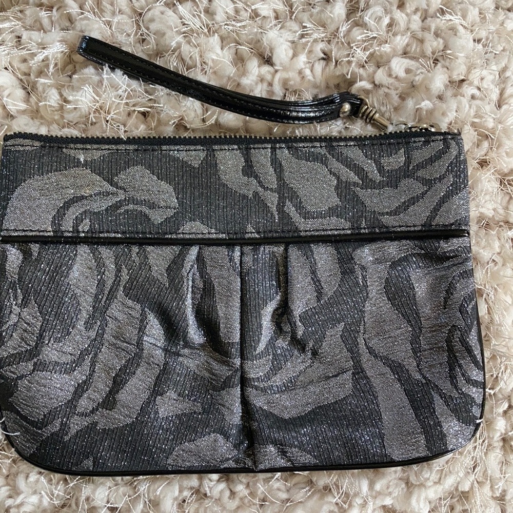 Express Black Sparkle Wristlet🖤✨